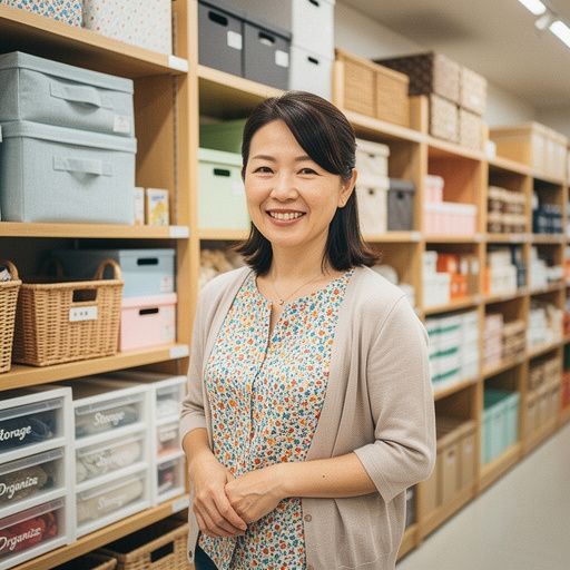 リビングルームの壁に掛けられたおしゃれな収納ラック