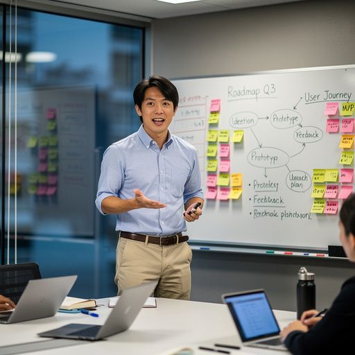 バスルームの洗面台に整然と置かれた日用品のセット